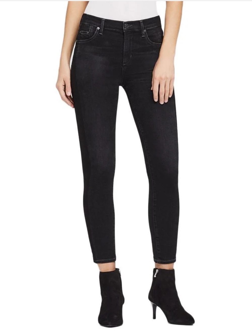 Citizens of Humanity Rocket Crop high rise skinny jeans